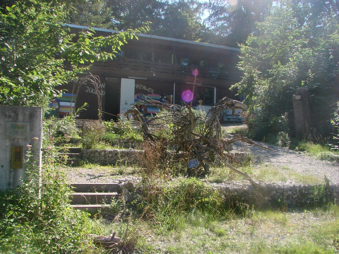 Bootshalle vor Renovierung