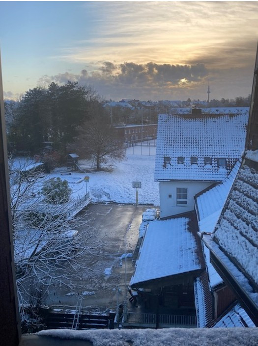 Jugendgästehaus im Winter - ohne Schneegarantie ;-)