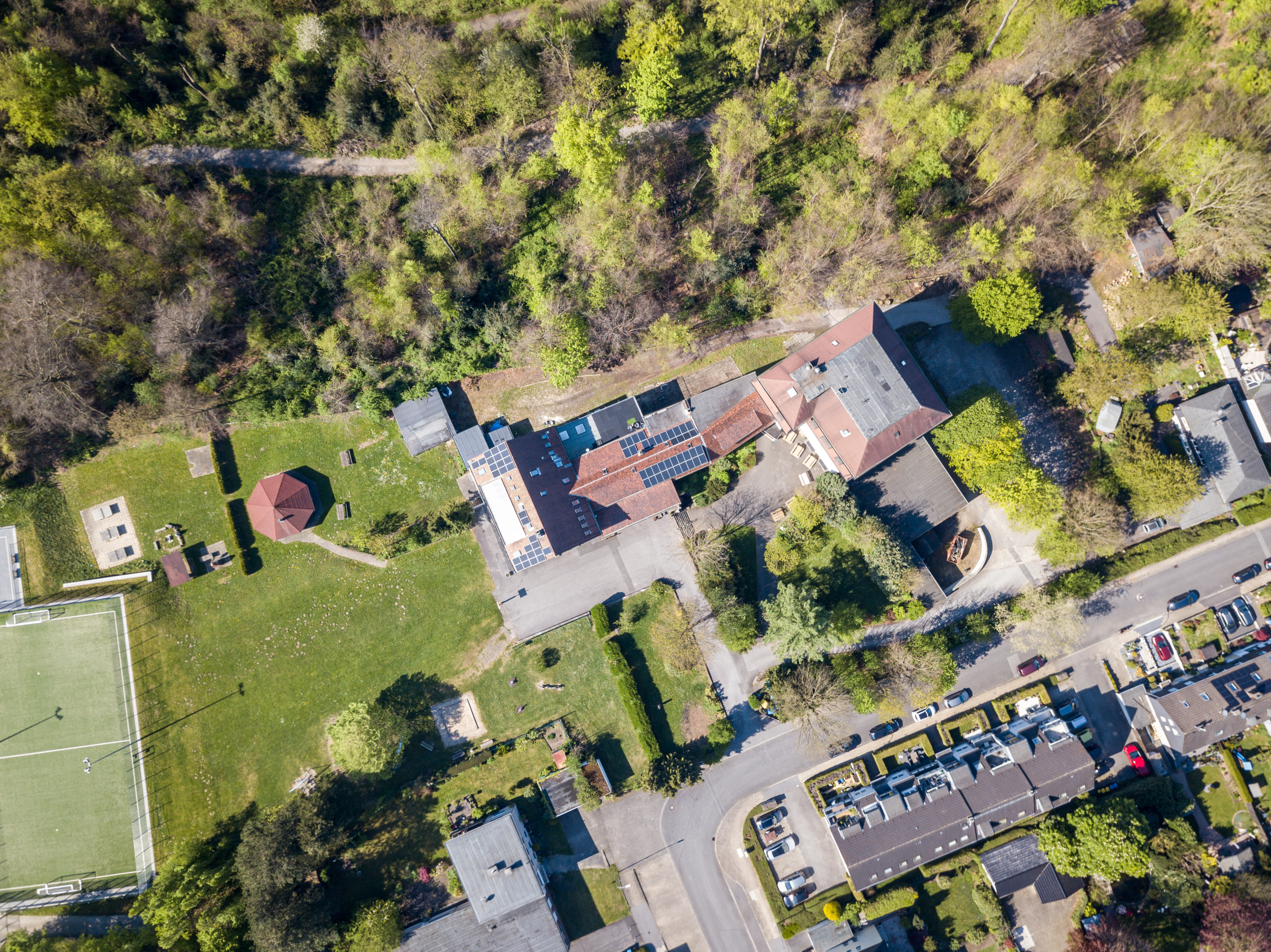 Vogelperspektive vom Schullandheim Velbert